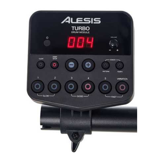 Alesis Turbo Drum Module Guide D'utilisation