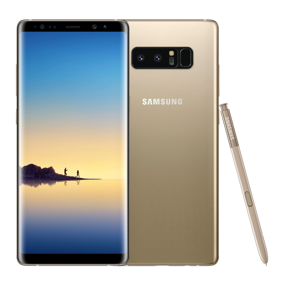 Samsung Galaxy Note 8 Mode D'emploi