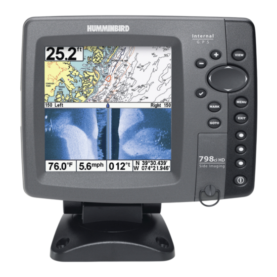 Humminbird 798ci HD SI Combo Guide D'utilisation