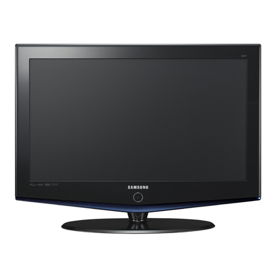 Samsung LA26R71B Instructions D'utilisation