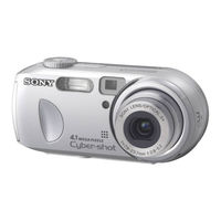 Sony Cyber-shot DSC-P73 Mode D'emploi