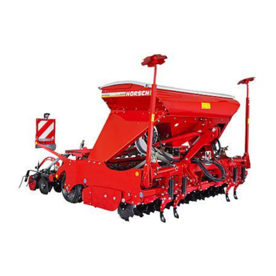 horsch Express TD Manuels