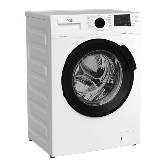 Beko WTE10222XW Manuels