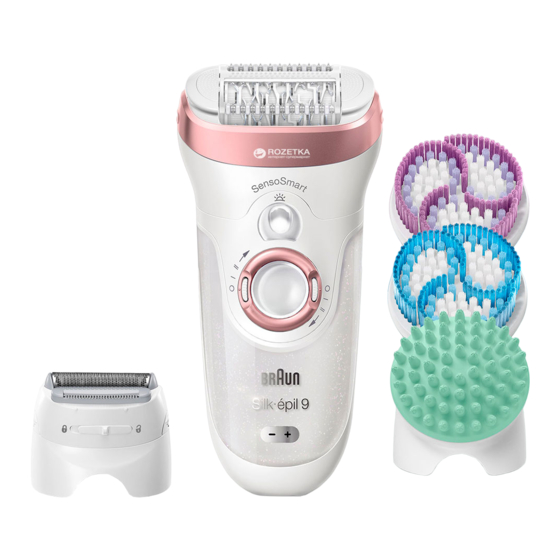 Braun Silk-epil 9 SkinSpa SES 9/990 Manuel D'utilisation