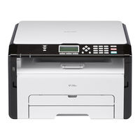 Ricoh SP 212SFNw Manuel D'installation