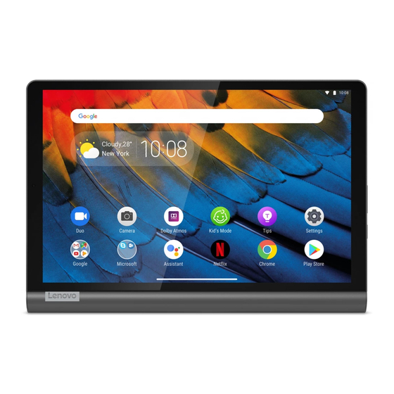 Lenovo Yoga Smart Tab Guide Rapide