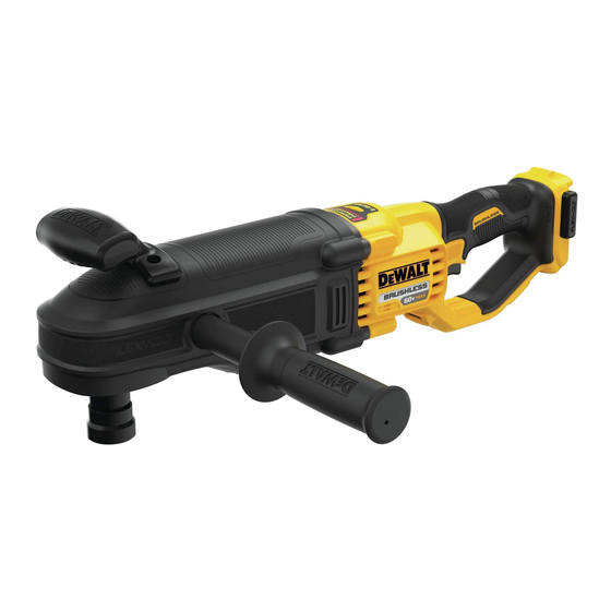 DeWalt DCD471 Guide D'utilisation