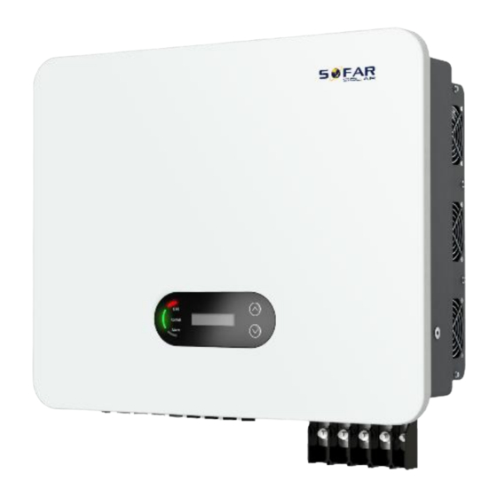 Sofar 25KTLX-G3 Manuel D'installation Et D'utilisation