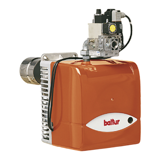 baltur BTG 3.6 P Notice D'instructions