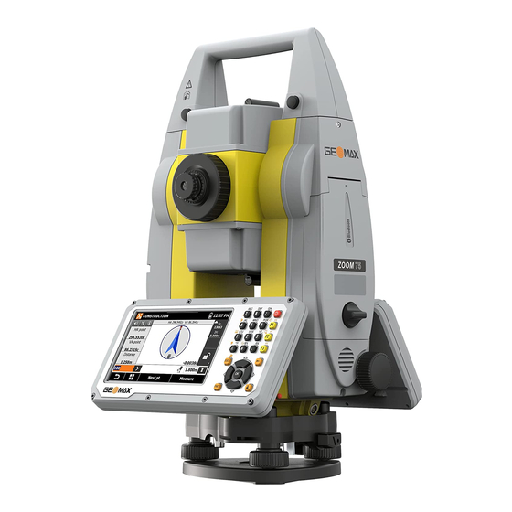 GeoMax Zoom75 Manuel De L'utilisateur