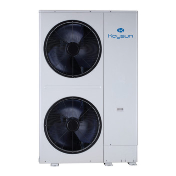 Kaysun Amazon KMF-400 DN6 Manuel D'installation Et D'utilisation
