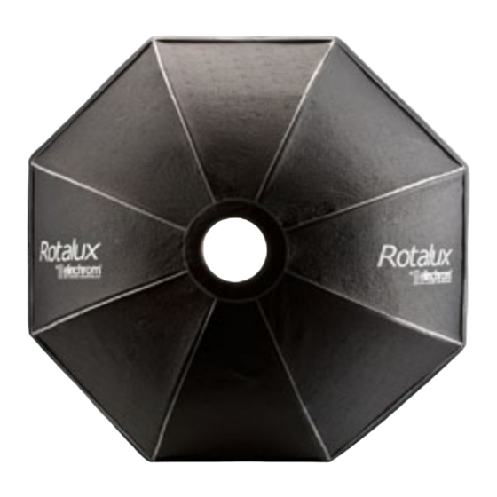 Elinchrom Rotalux Manuel D'utilisation