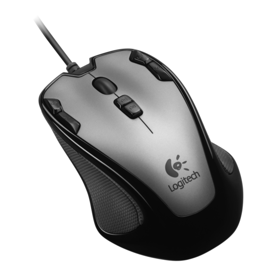 Logitech G300 Mode D'emploi