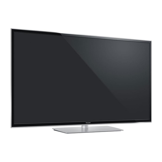 Panasonic Viera TX-P50ST60E/3D Mode D'emploi