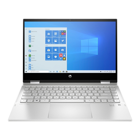 HP Pavilion X360 Manuel De L'utilisateur