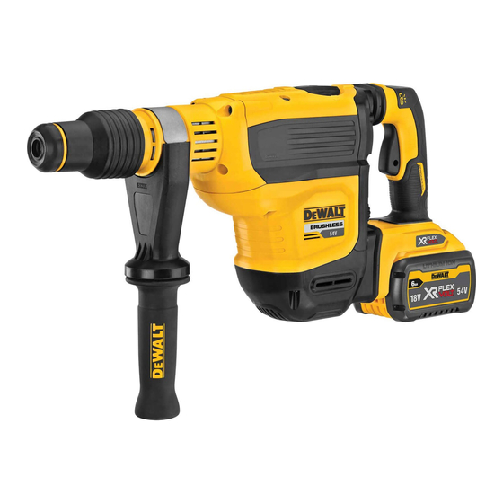 DeWalt DCH614 Manuels