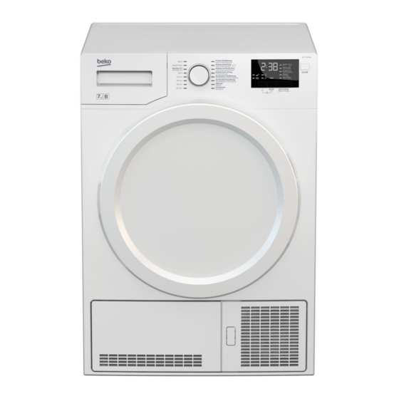 Beko DCY 7402 XW3 Mode D'emploi