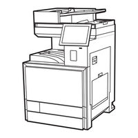 HP Color LaserJet Managed Flow E87750z Guide D'installation