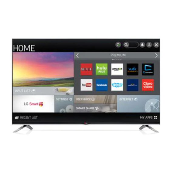 LG LB57 Serie Manuel D'utilisation