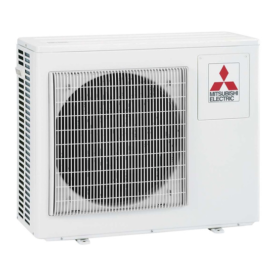 Mitsubishi Electric MXZ-3DM50VA Notice D'installation