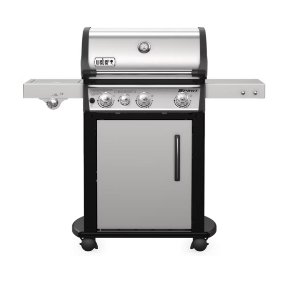 Weber Spirit SP-335 Manuel Du Propriétaire