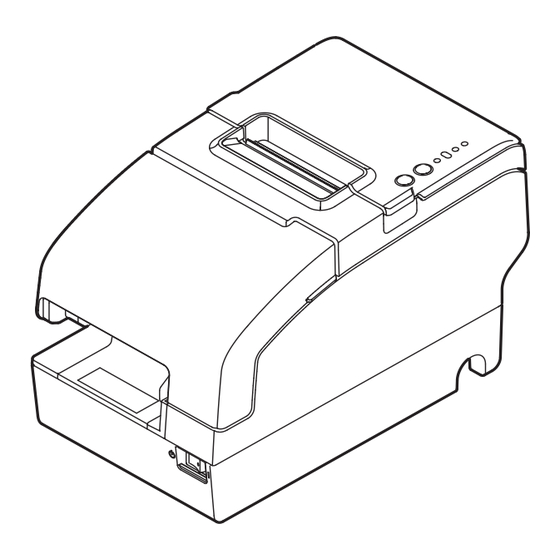 Epson TM-H2000 Manuel De L'utilisateur