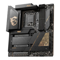 MSI MEG Z790 ACE Manuel D'utilisation
