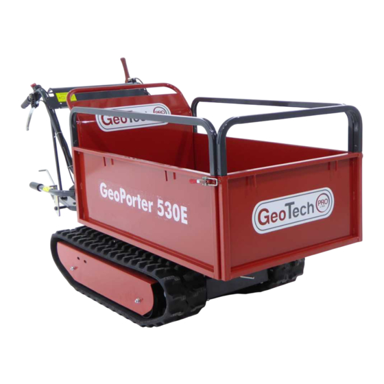 Geotech PRO LINE GeoPorter 530E Manuel D'utilisation