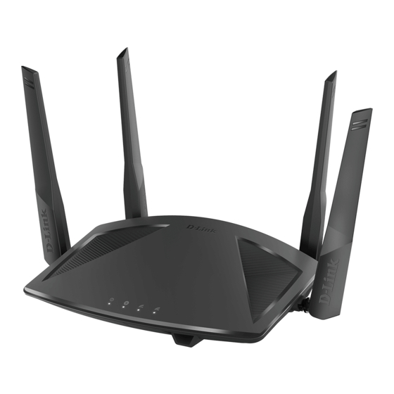 D-Link DIR-X1860 Guide D'installation Rapide