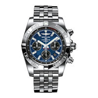 Breitling SUPER CHRONOMAT 44 Instructions D'emploi