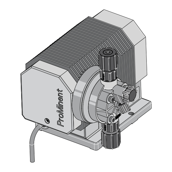 ProMinent alpha ALPc Guide D'utilisation