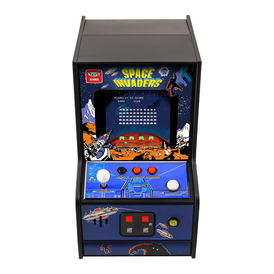 My Arcade SPACE INVADERS MICRO PLAYER RETRO ARCADE Manuels