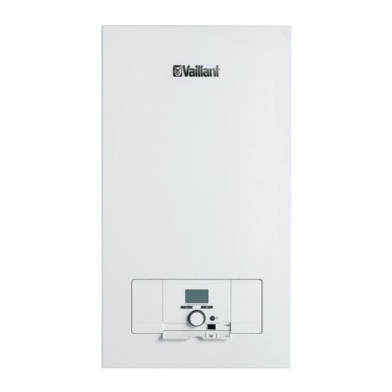 Vaillant eloBLOCK VE 6 /14 EU I Notice D'installation Et De Maintenance