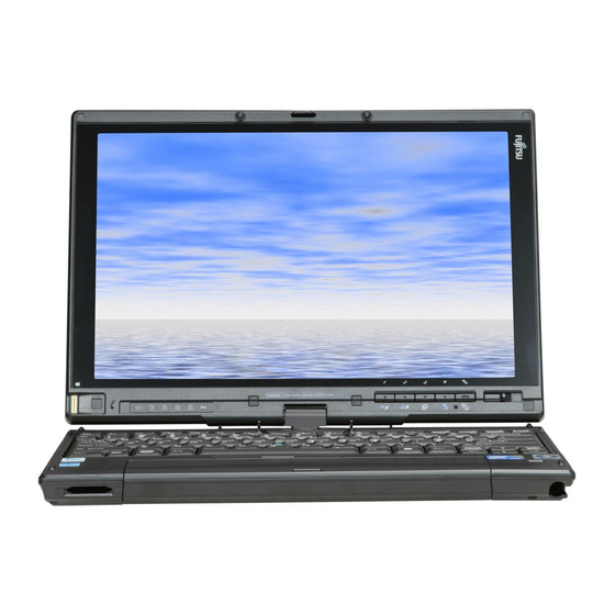 Fujitsu LifeBook T2020 Manuels