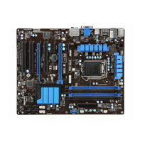 MSI Z77MA-G43 Serie Mode D'emploi