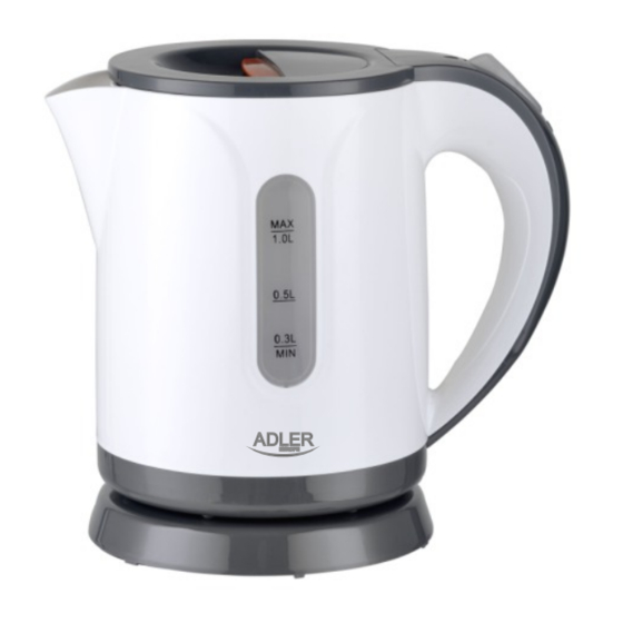 Adler europe AD 1371 Mode D'emploi