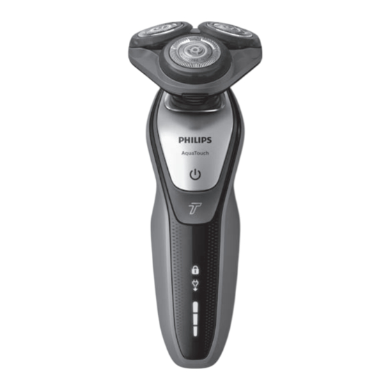 Philips AquaTouch S5000 Série Manuel D'utilisation