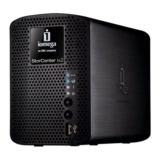 Iomega StorCenter Network Hard Drive Guide De Démarrage Rapide