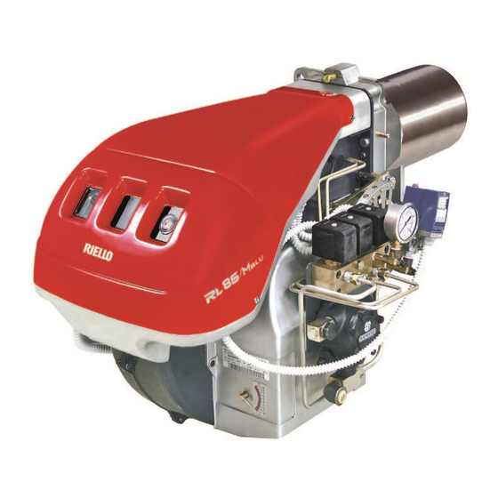 Riello Burners RL 42/M BLU Manuel D'entretien