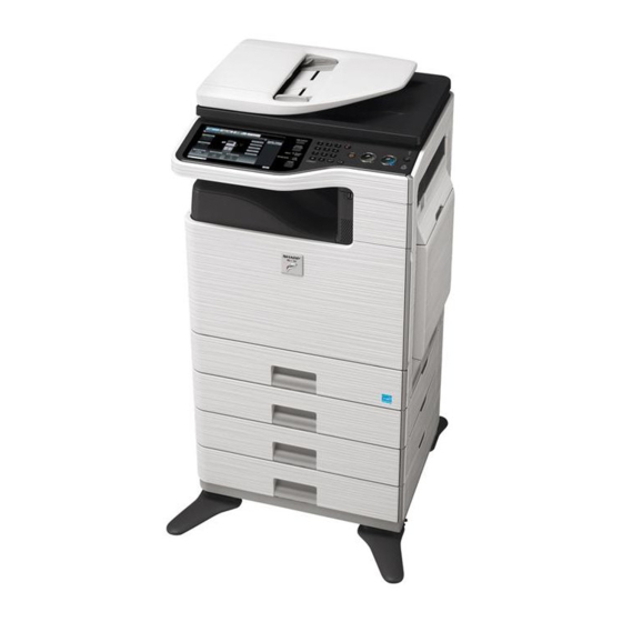 Sharp MX-C311 Guide De Démarrage Rapide