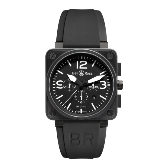 Bell & Ross AVIATION BR 01-94 Manuels