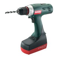 Metabo BSZ 9.6 Mode D'emploi