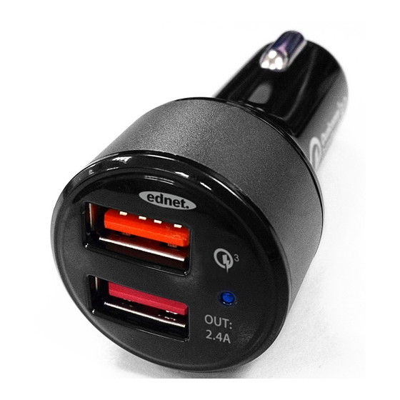 Ednet Quick Charge 3.0 Guide D'utilisation