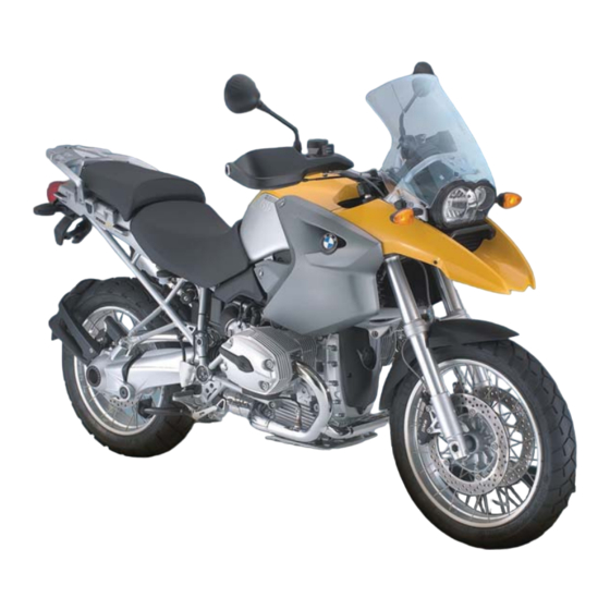 BMW Motorrad R 1200 GS 2008 Livret De Bord