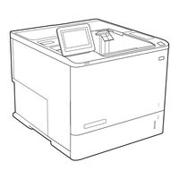 HP LaserJet E60155 Guide De L'utilisateur