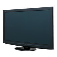 Panasonic VIERA TX-P50G20E Mode D'emploi