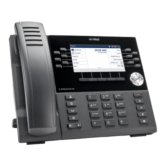 Mitel IP 6930 Guide Pratique