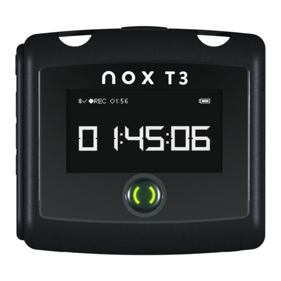 ResMed Nox T3s Guide D'utilisation Simplifié