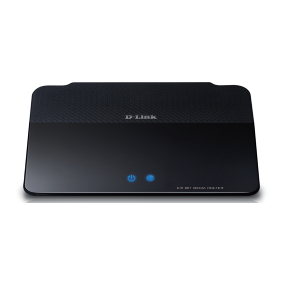 D-Link DIR-657 Guide D'installation