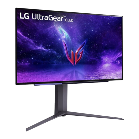 LG UltraGear 27GR95QE Manuel D'utilisation